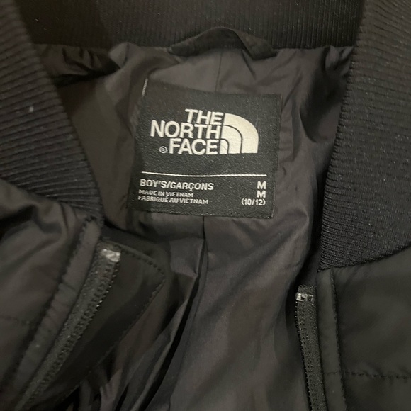 North face no collar stylish bomber - Picture 2 of 3